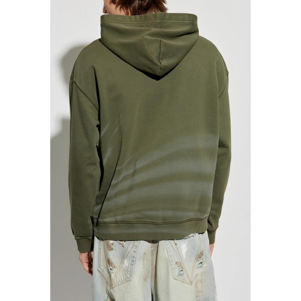 Diesel Sweatshirt S-Boxt-Hood-R9 Green Heren