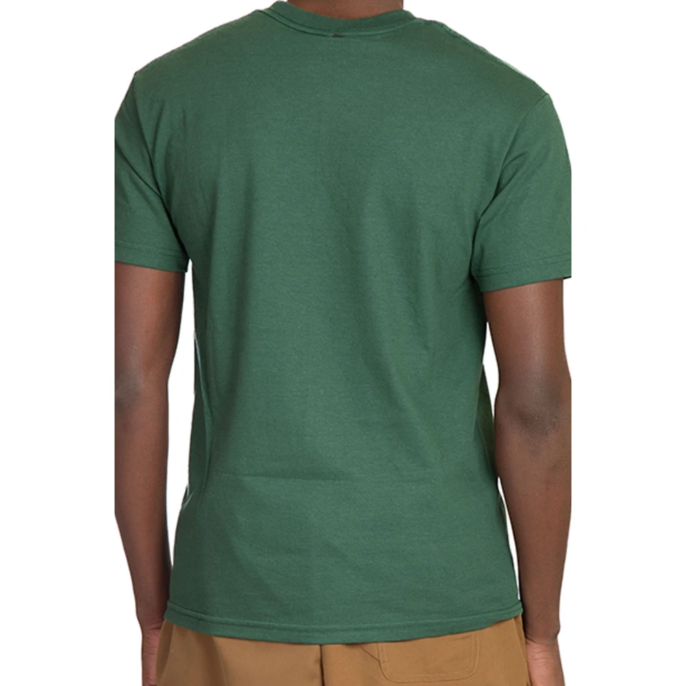 Pleasures Groene Space Cowboy T-shirt Green Heren
