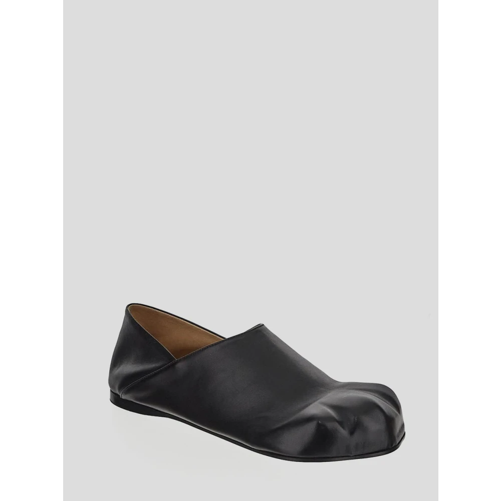 JW Anderson Leren Lamb Paw Loafer Schoen Black Dames