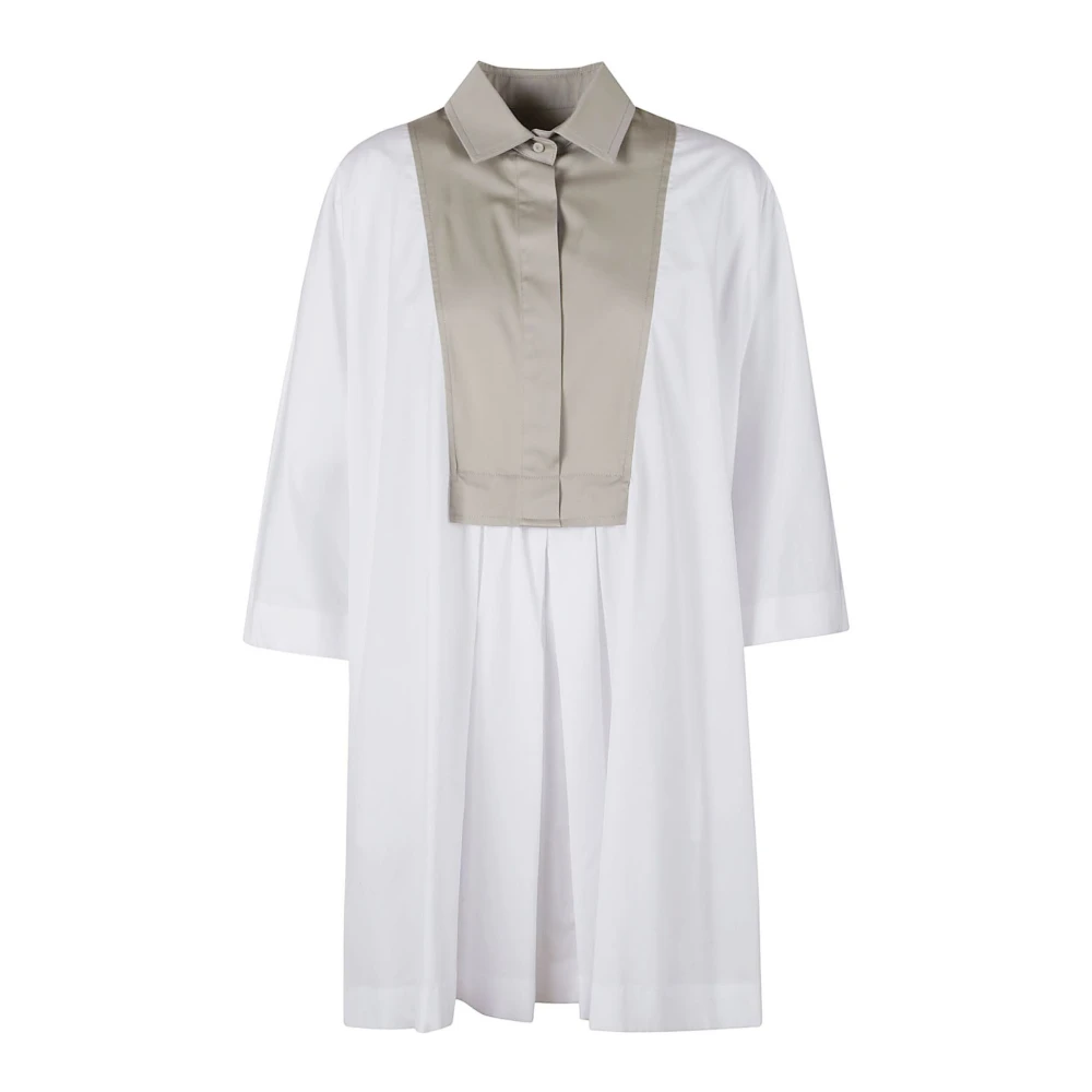 Max Mara Elegant Svart Klänning White, Dam