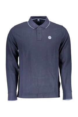 blue-long-sleeved-polo-shirt