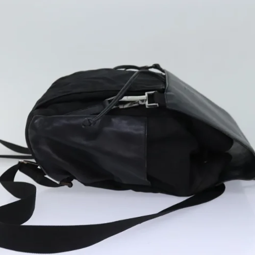 Gucci Vintage Pre-owned Nylon shoulder-bags Black Dames