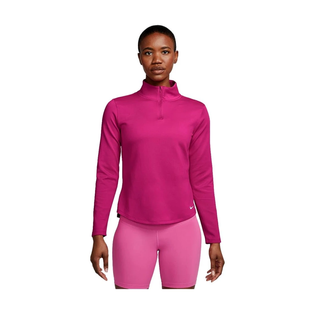 Nike Therma Fit One T-Shirt Pink Dames