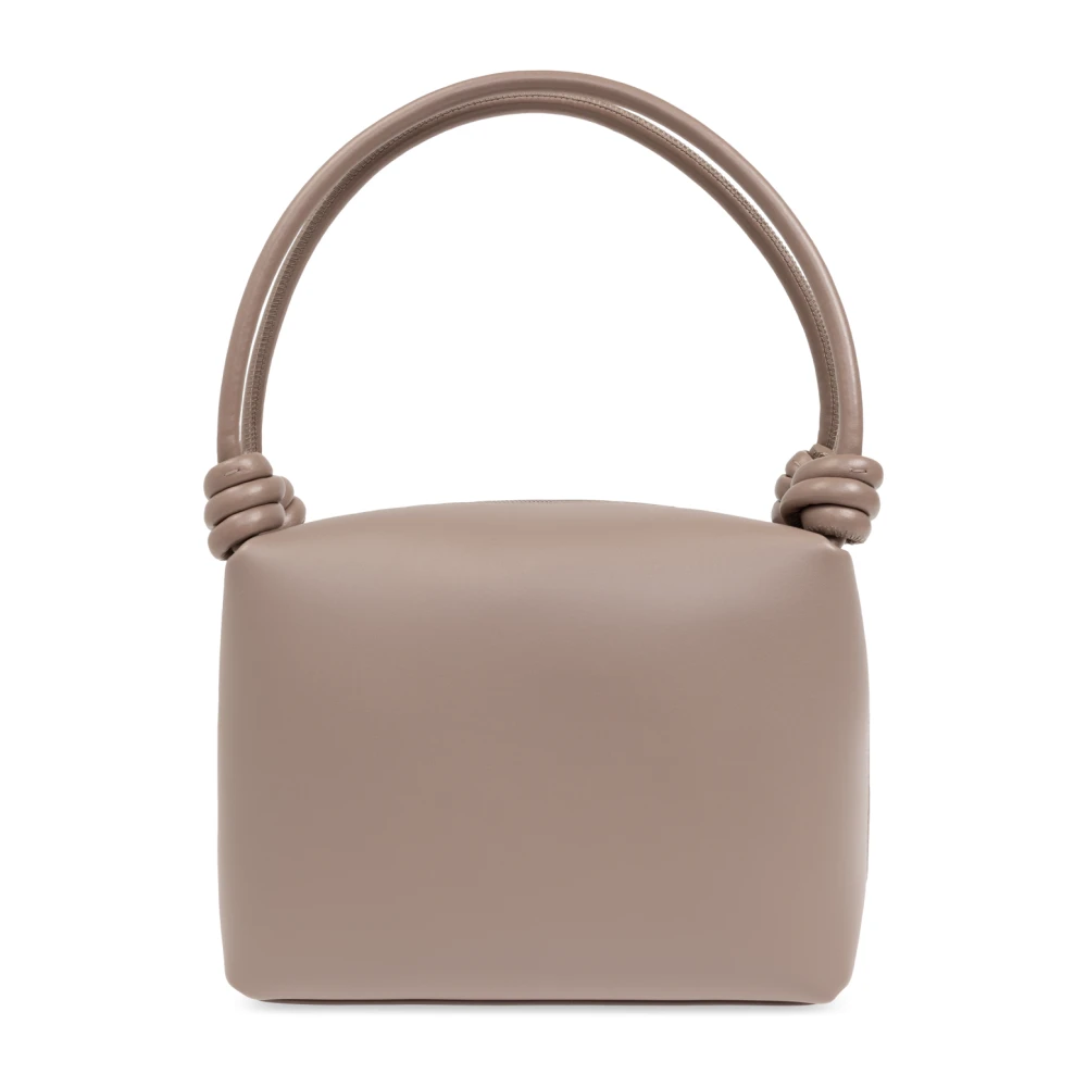 Jil Sander Schoudertas Giro Klein Brown Dames