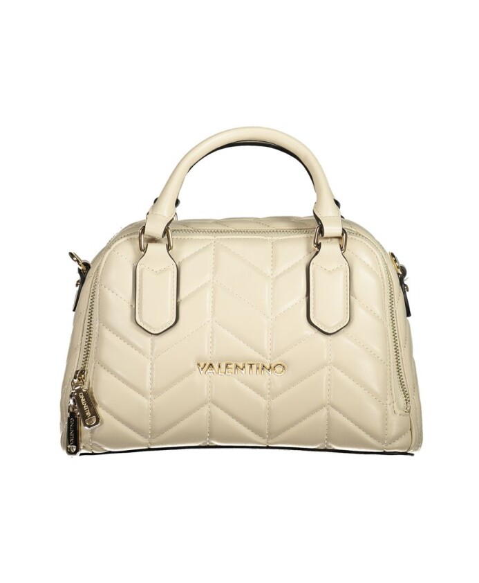 beige-polyethylene-women-handbag