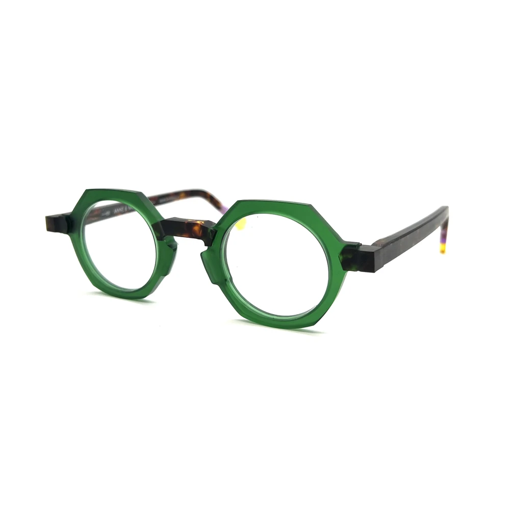Anne & Valentin Stijlvolle Bril voor Moderne Look Green Unisex