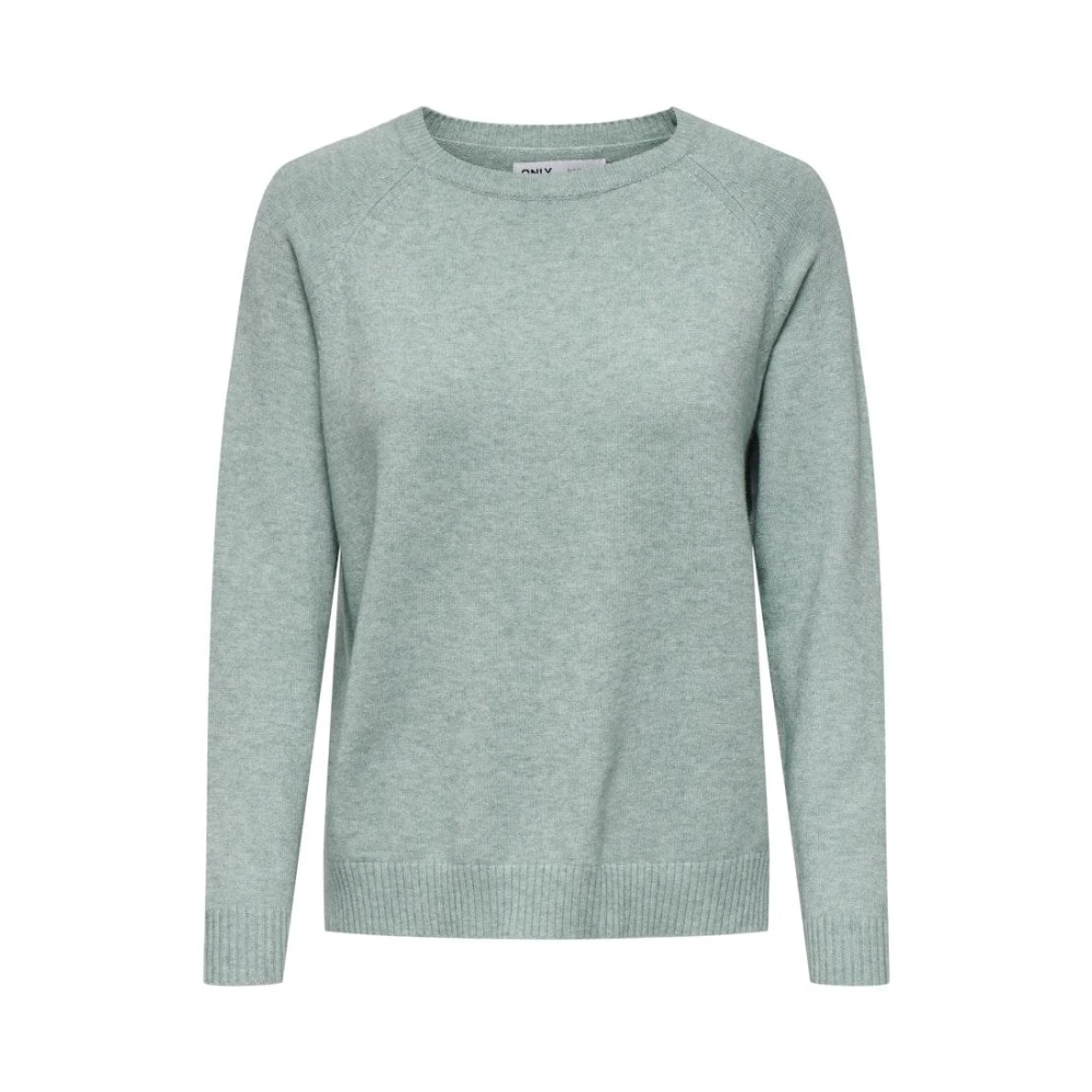 Only Kings Lange Mouw Gebreide Trui Gray Dames