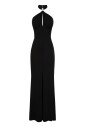 black-red-carpet-dress-with-flared-skirt