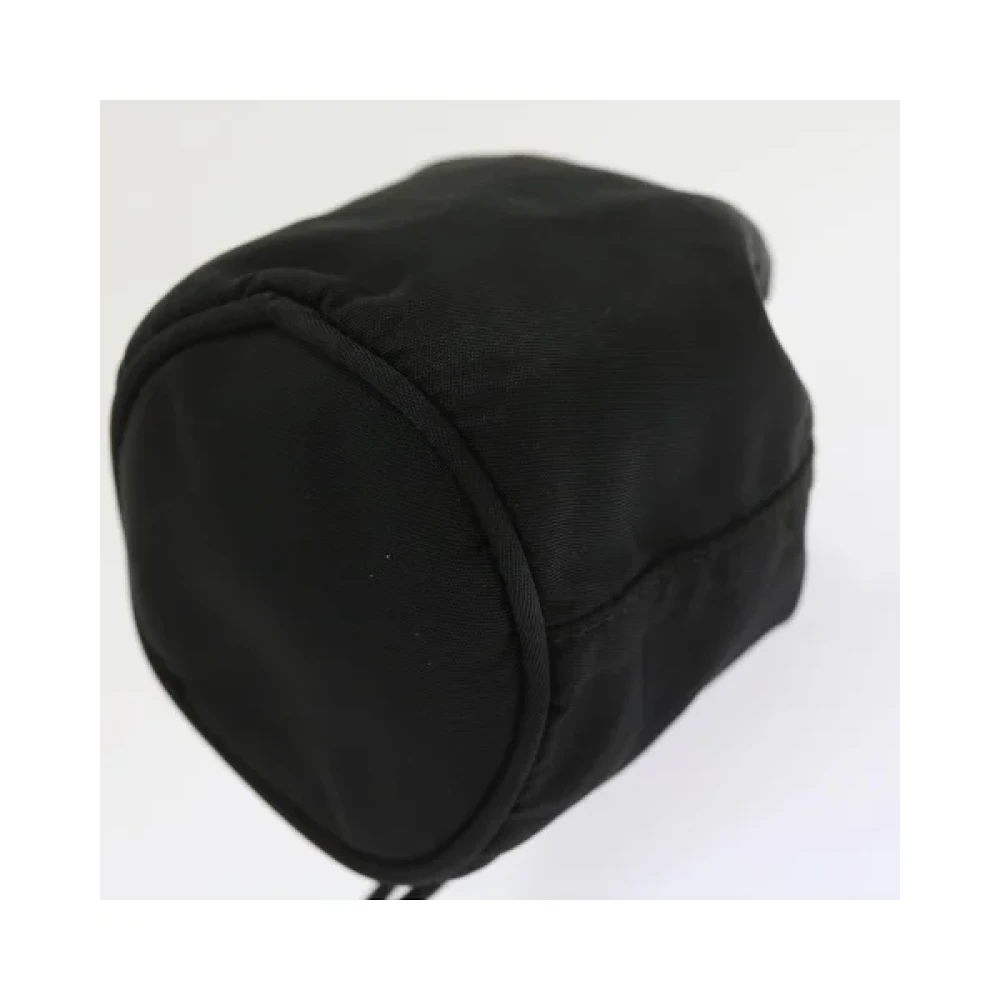 Prada Vintage Pre-owned Nylon prada-bags Black Dames