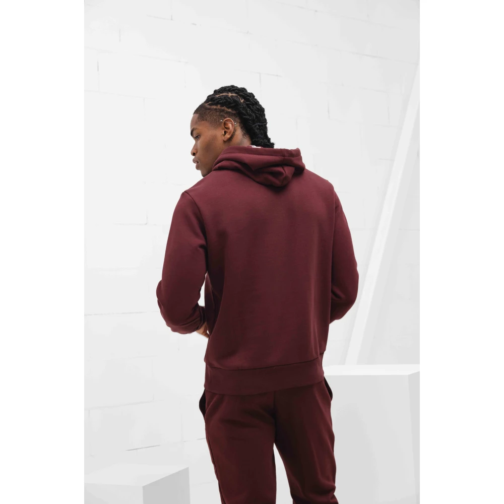 Lacoste Fleece Hoodie Heren Donkerrood Red Heren