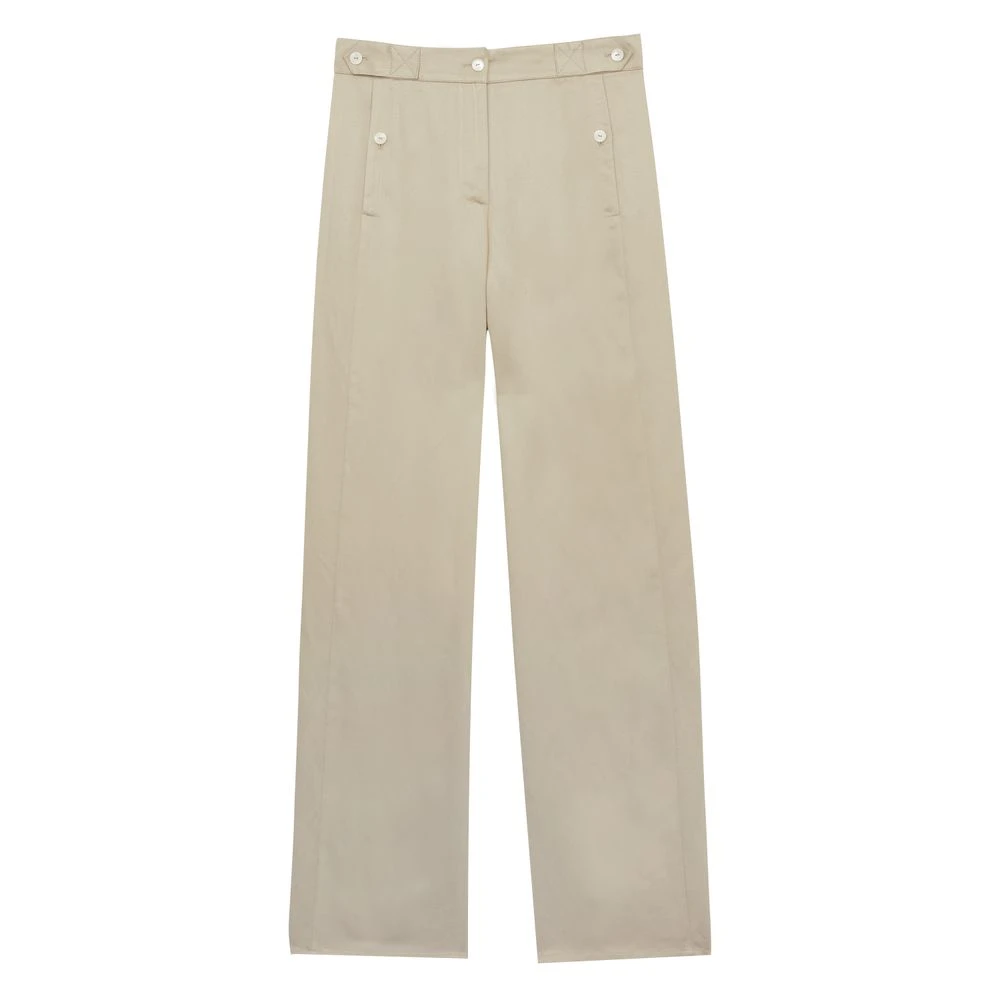Trousers > Straight Trousers - - Ines de la Fressange Paris - Modalova