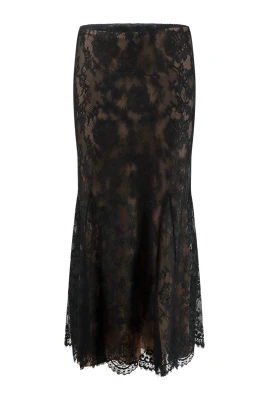 Lace Midi Skirt
