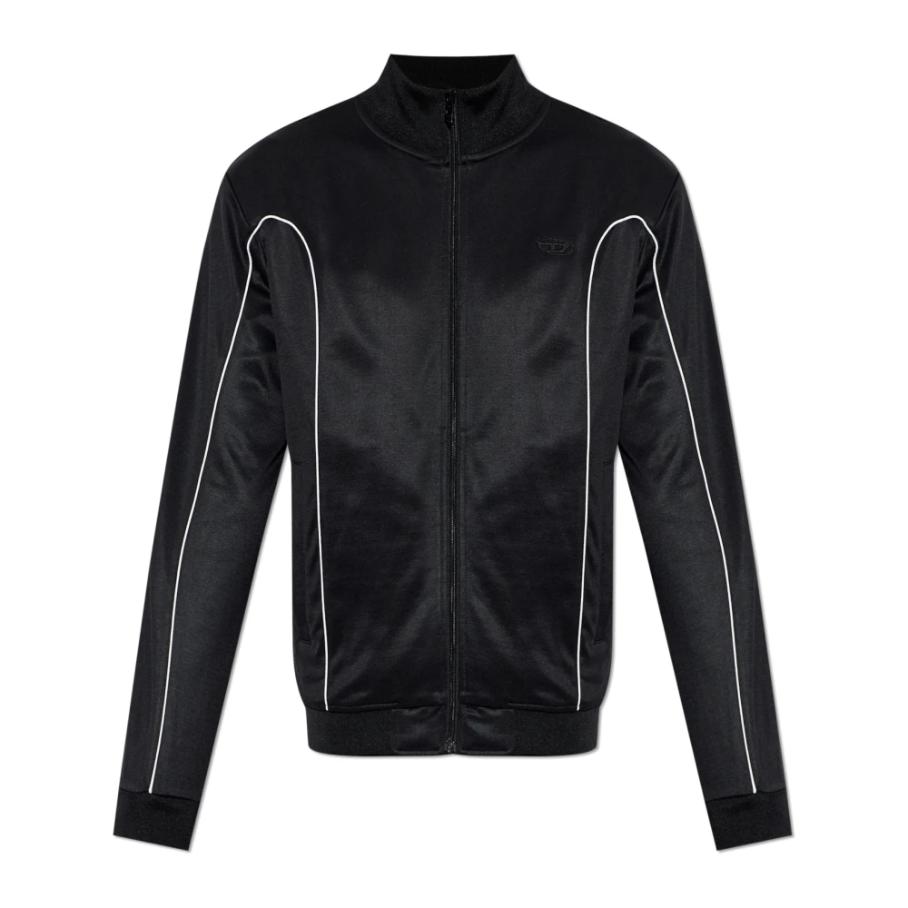 Diesel Track Jacket - Male - Light Jackets - Black - S - Jackets - Image 2