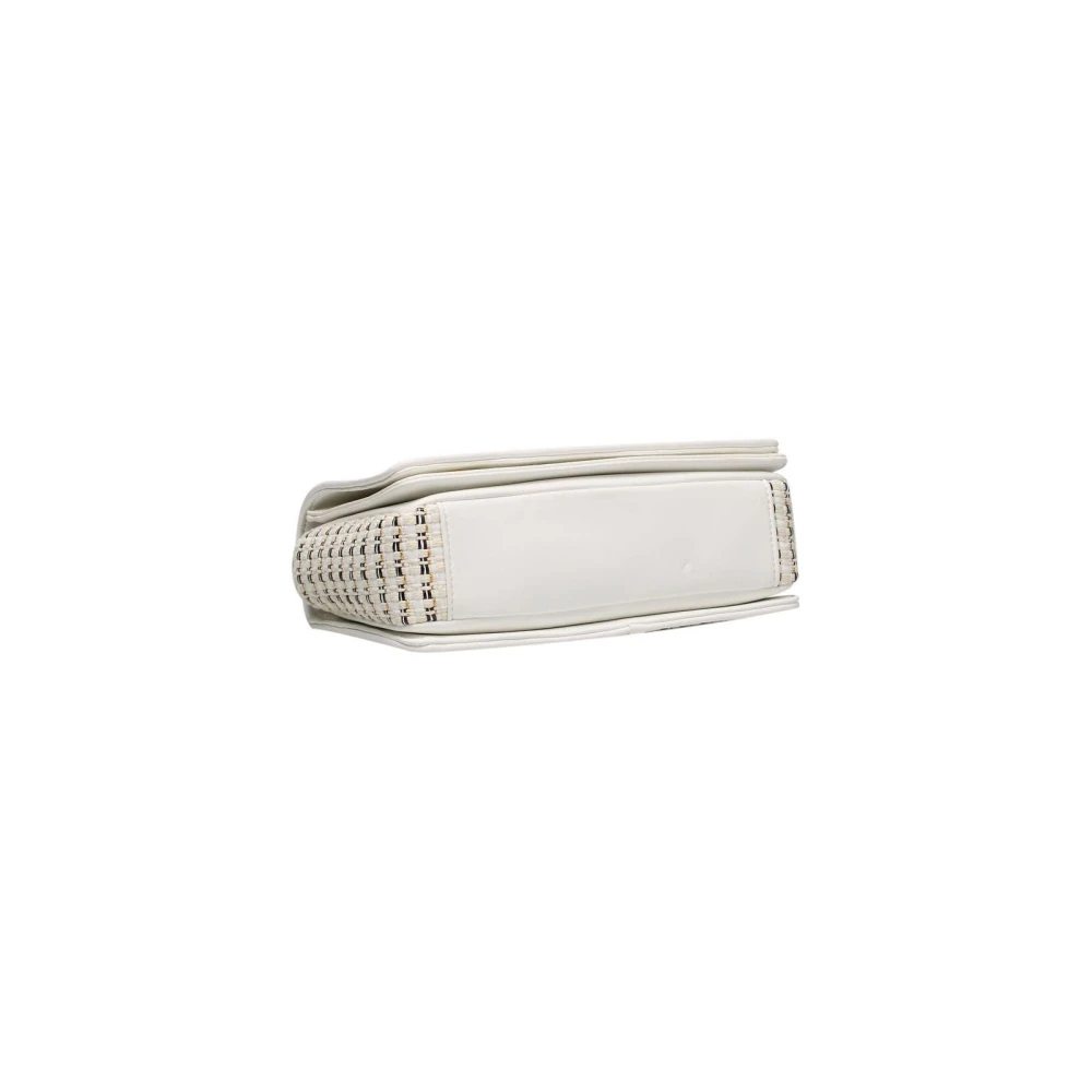 Love Moschino Schoudertas met magneetsluiting White Dames