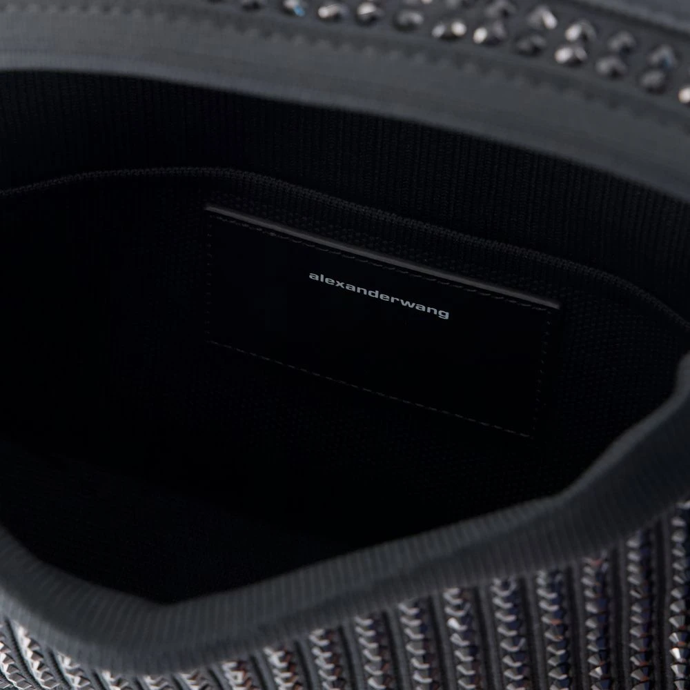 alexander wang Zwarte Synthetische Kleine Tas met Bovenhandvat Black Dames