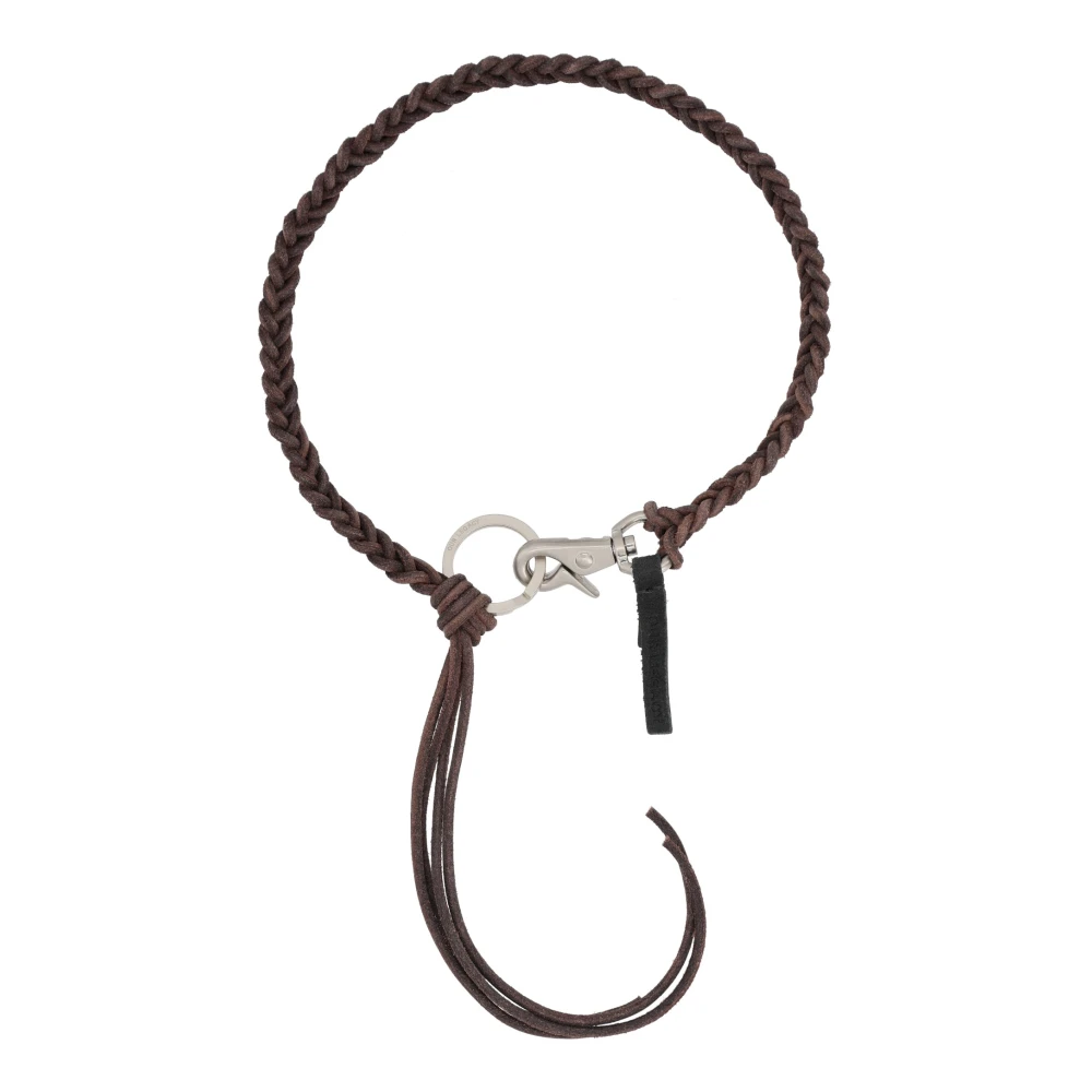 Our Legacy Men's Brown Necklaces, One Size, Braided Ladon