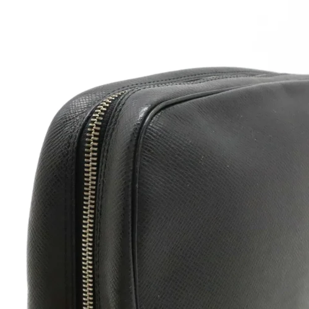 Louis Vuitton Vintage Pre-owned Leather clutches Black Dames