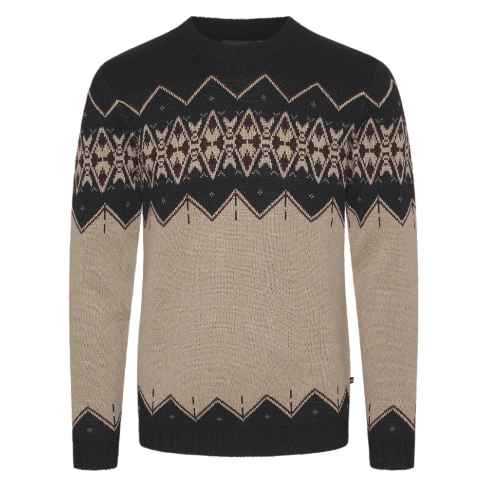 Matinique Stijlvolle Pullover Sweater Beige Heren