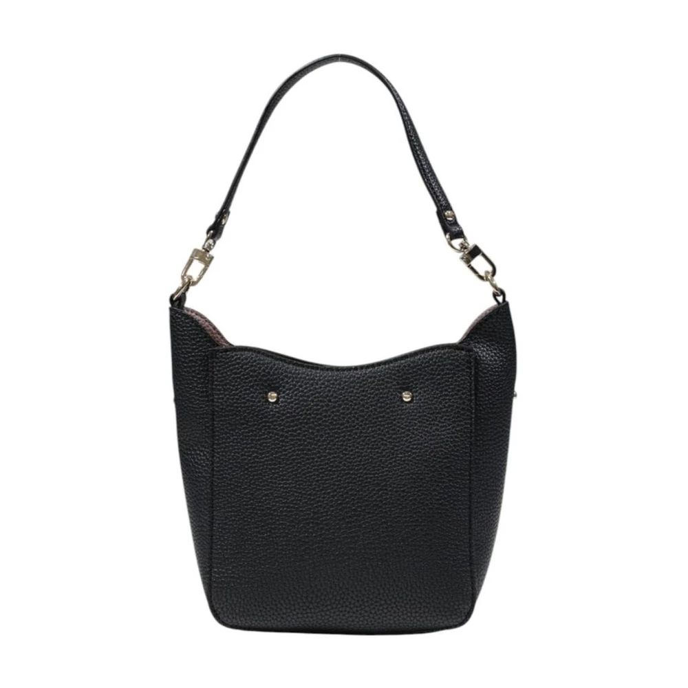 Guess Gestructureerde Zwarte Polyethyleen Handtas Damescollectie Black Dames
