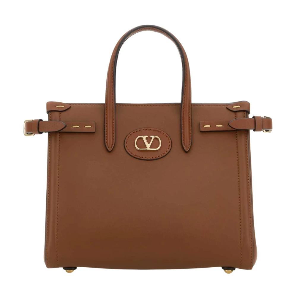 Valentino Garavani Women's Brown Antibes Handbag - Shopping Bags - One Size - Bags