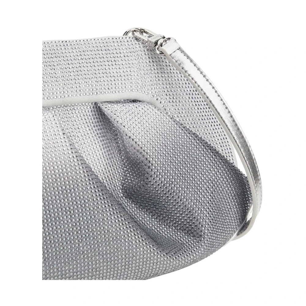 THEMOIRè Zilveren Schoudertas Eco-Friendly Glamour Gray Dames
