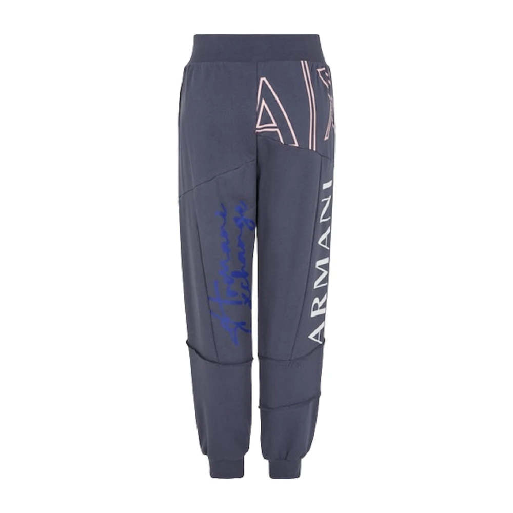 Armani Exchange Grijze Joggingbroek Unieke Stijl Gray Dames