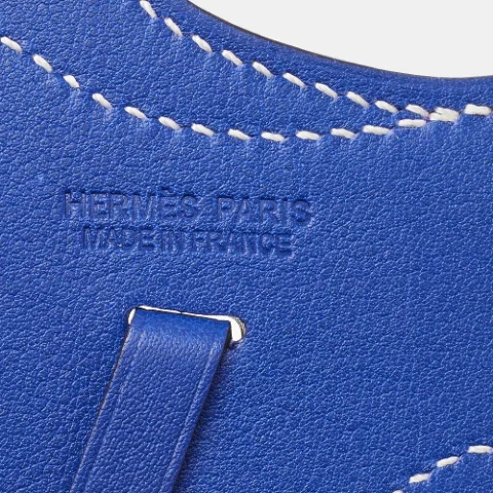 Hermès Vintage Pre-owned Leather key-holders Blue Dames