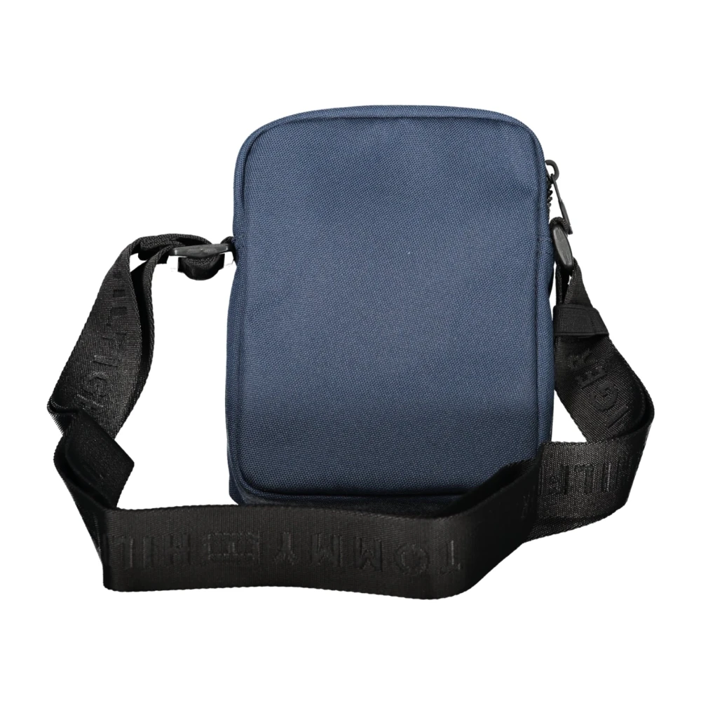 Tommy Hilfiger Blauwe Verstelbare Schoudertas met Rits Blue Heren