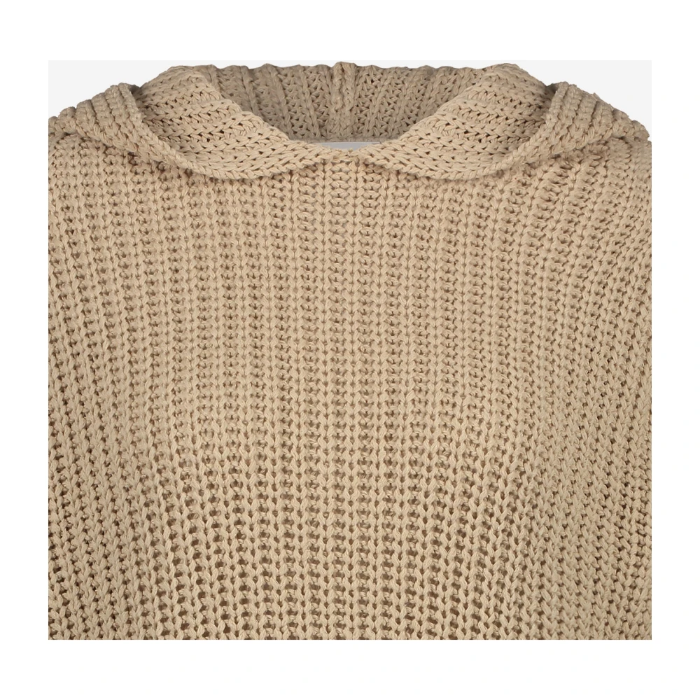 Jane Lushka Round-neck Knitwear Beige Dames