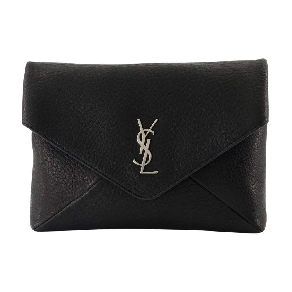 Saint Laurent Men's Black Cassandre Enveloppe