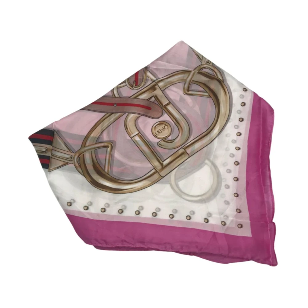 Liu Jo Gestreepte Foulard Sjaal Multicolor Dames