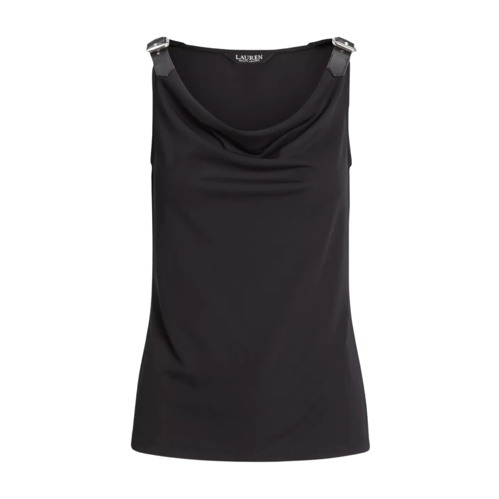 Ralph Lauren Sleeveless Top Black Dames