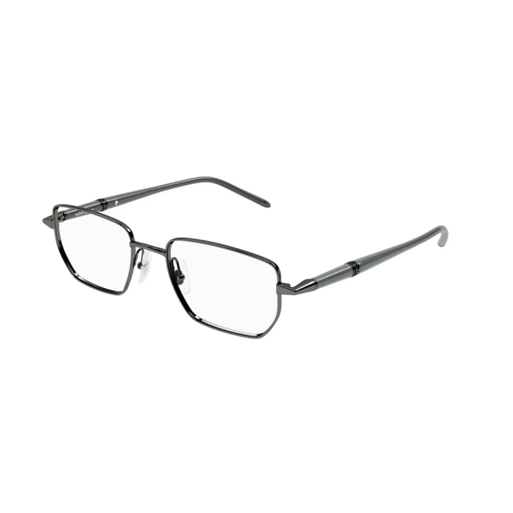 Montblanc Ruthenium Stijlvolle Brillen Gray Unisex
