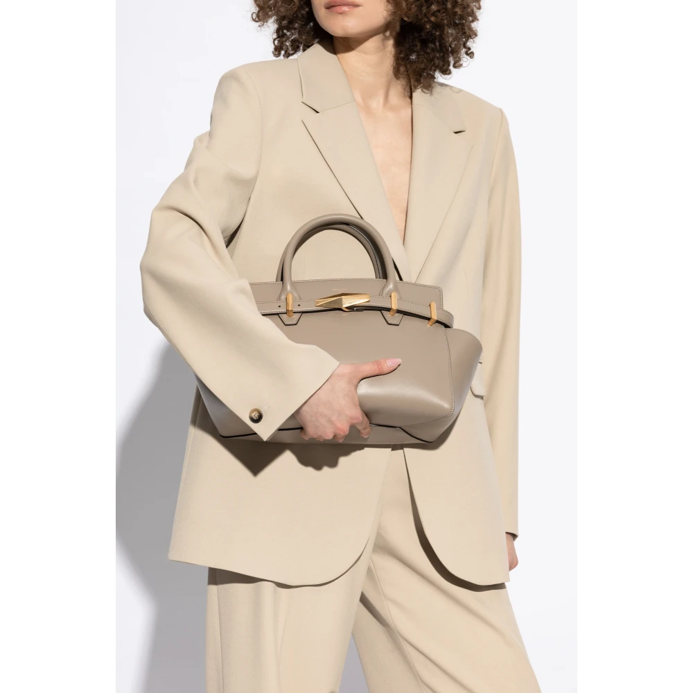 Jimmy Choo Handtas Diamant Klein Beige Dames
