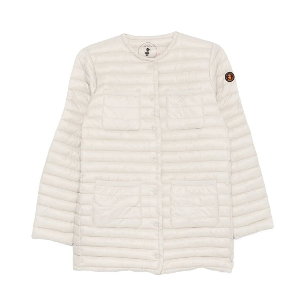 Save The Duck , Winter Jackets, Female, Beige, L, Elisa Trench Coat
