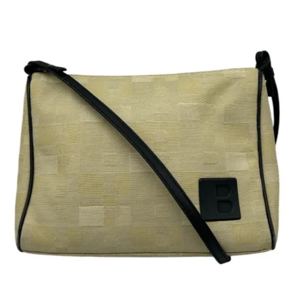 Bally Pre-owned Fabric shoulder-bags Beige Dames