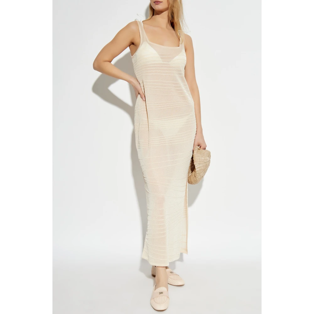Cult Gaia Jurk Mai Beige Dames