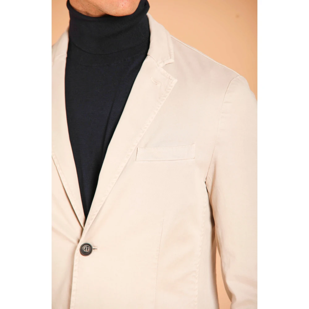 Mason's Da Vinci blazer in gabardine regular fit Beige Heren