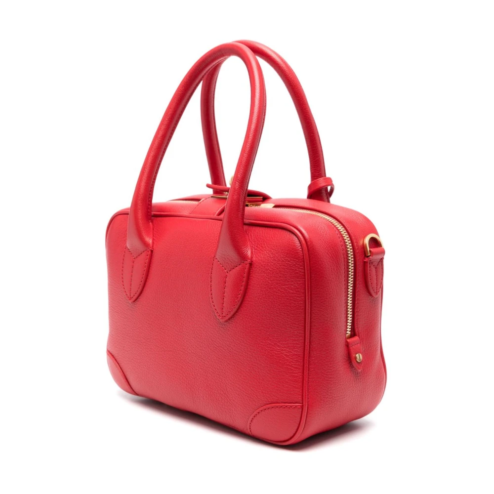 Golden Goose Vita Leren Tas Red Dames