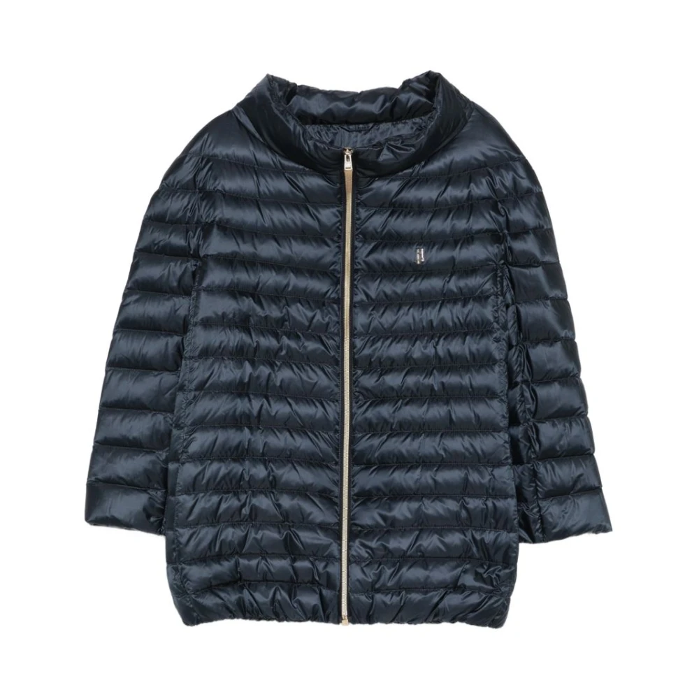 Herno Vrouw Blauw Lichte Jassen