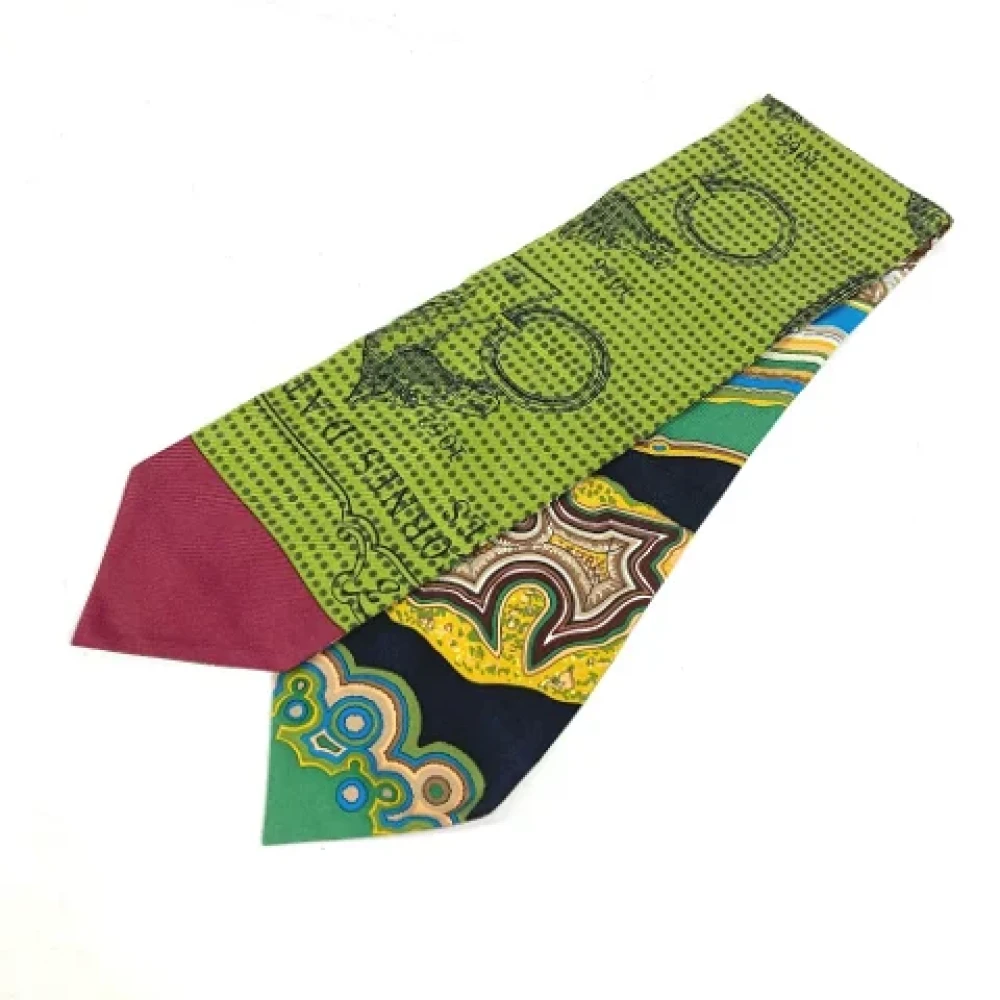 Pre-owned > Pre-owned Accessories > Pre-owned Scarves - - Hermès Vintage - Modalova