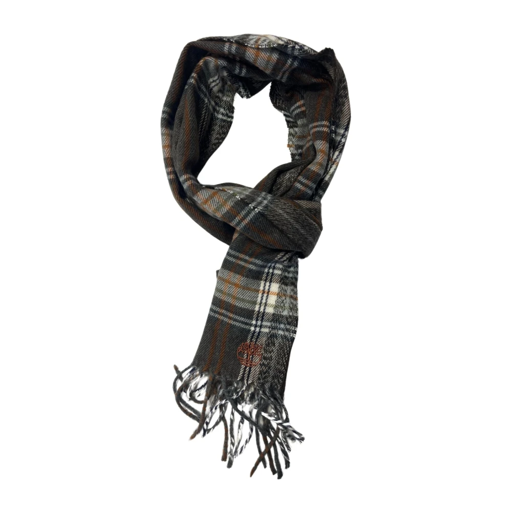 Timberland Women's Multicolor Winter Scarves, One Size, Quadri Check Scarf