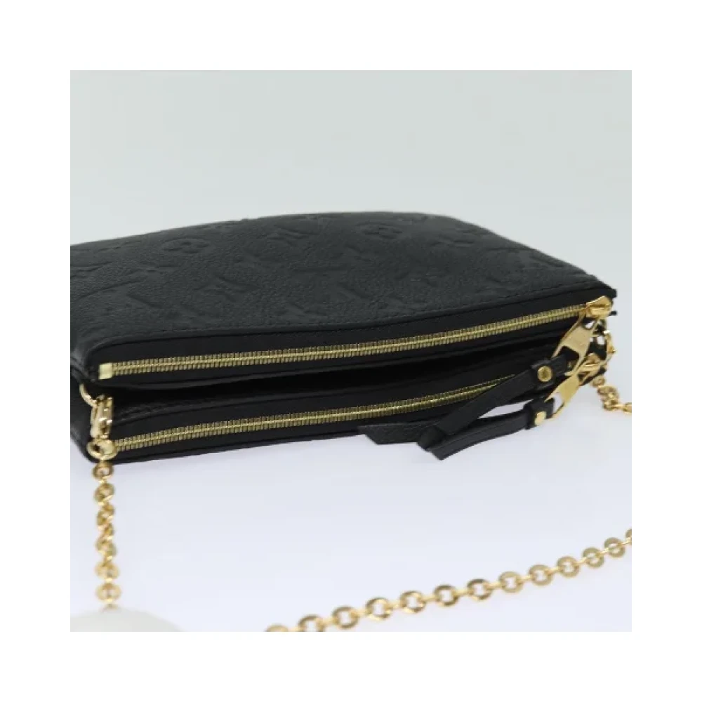 Louis Vuitton Vintage Pre-owned Leather louis-vuitton-bags Black Dames