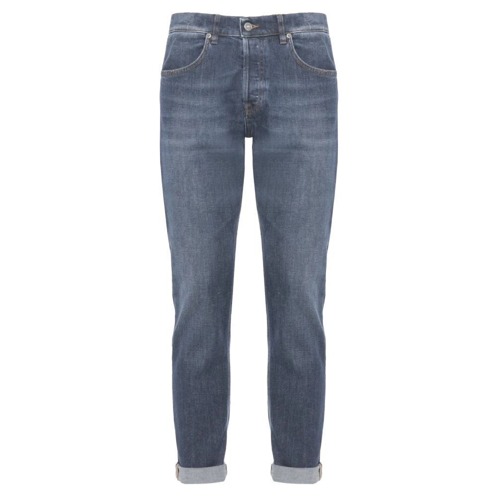 Dondup Men's Blue Icon Jeans - Slim Fit Jeans - W35 - Jeans