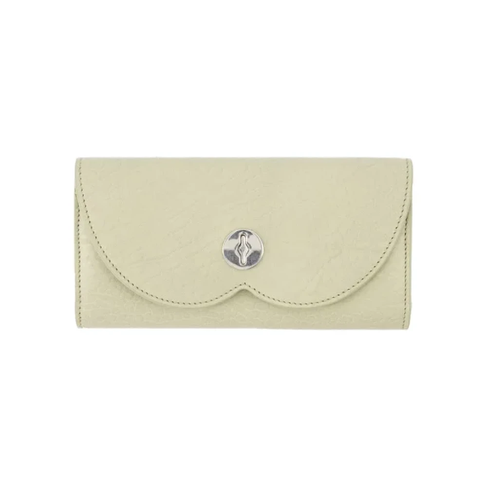 Burberry Leather wallets Beige Dames