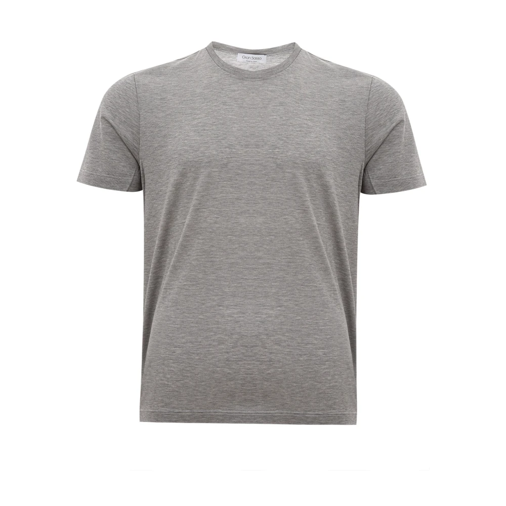 Gran Sasso Stijlvolle T-shirts voor mannen en vrouwen Gray Heren
