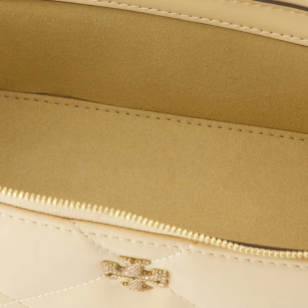 TORY BURCH Diamanten Vanity Crossbody in Beige Dames
