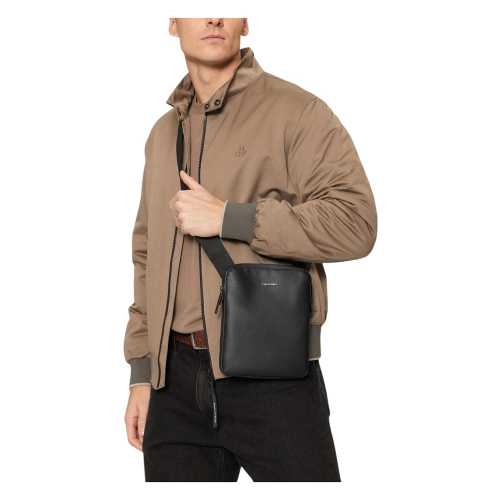 Calvin Klein Heren Schoudertas Lente Zomer Collectie Black Heren