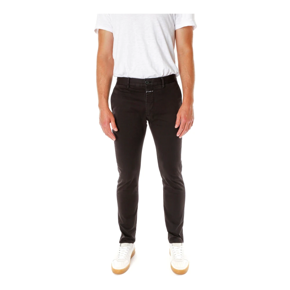 Closed Slim-fit Trousers Black Heren