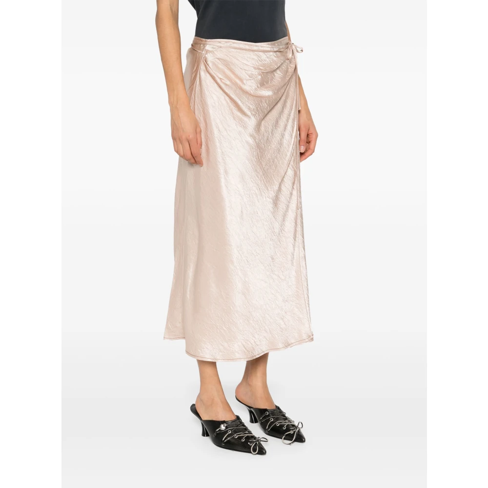 Acne Studios Stijlvolle Rok voor Vrouwen Beige Dames